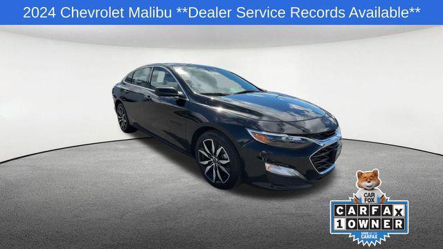 Photo of 2024 Mosaic Black Metallic Chevrolet Malibu