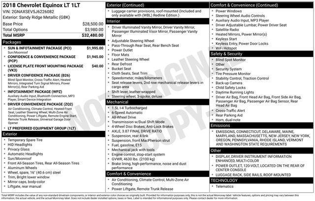 2018 Chevrolet Equinox