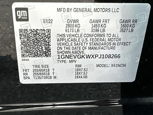 Photo of 2023 Mosaic Black Metallic Chevrolet Traverse