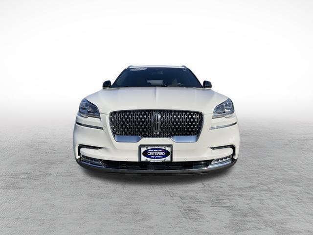 Photo of 2023 Pristine White Metallic Tri-Coat Lincoln Aviator