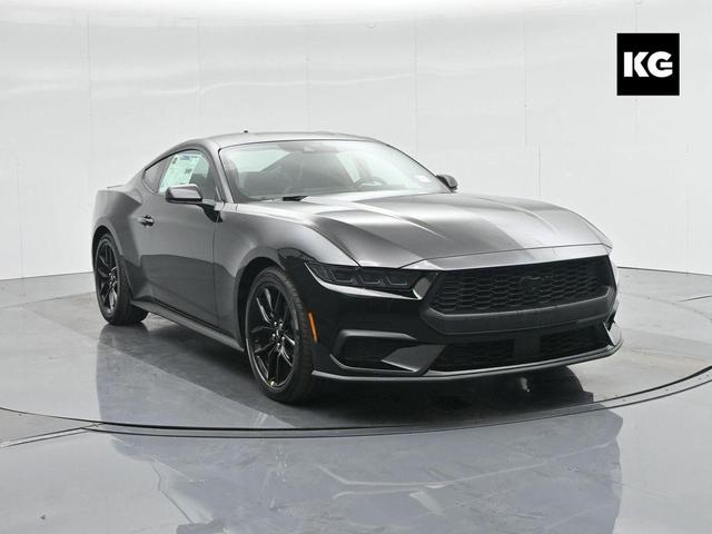 Photo of 2025 Shadow Black Ford Mustang