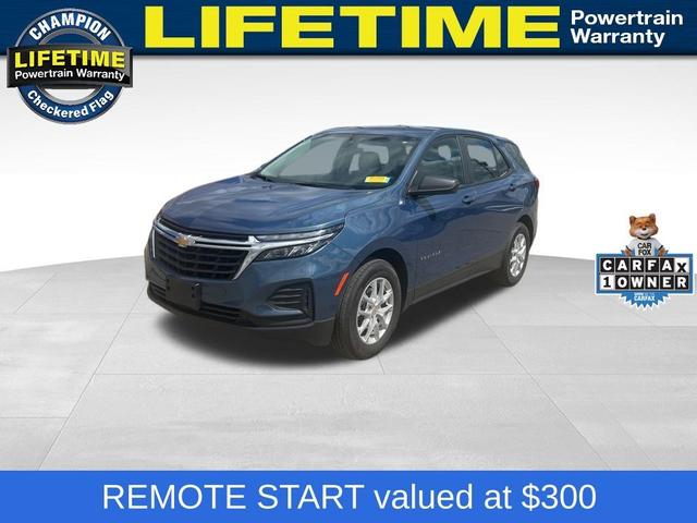 Photo of 2024 Lakeshore Blue Metallic Chevrolet Equinox