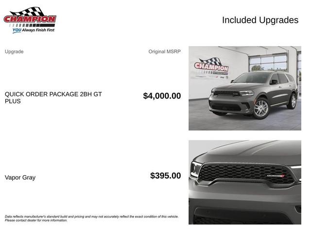 Photo of 2025 Gray Dodge Durango