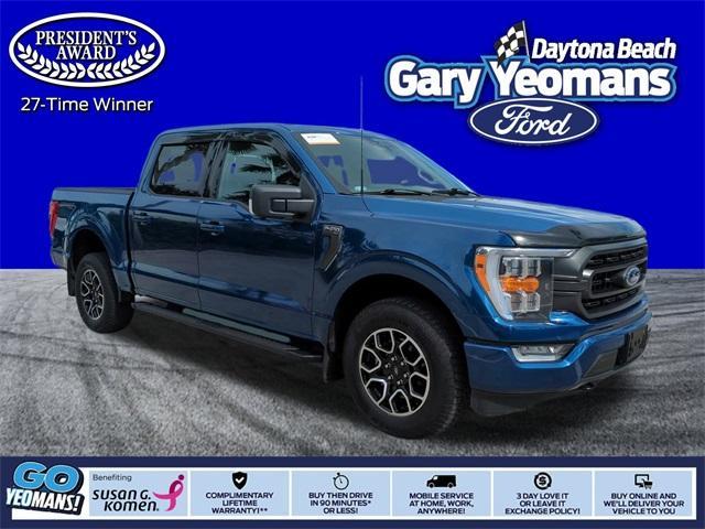 Photo of 2022 Atlas Blue Metallic Ford F-150