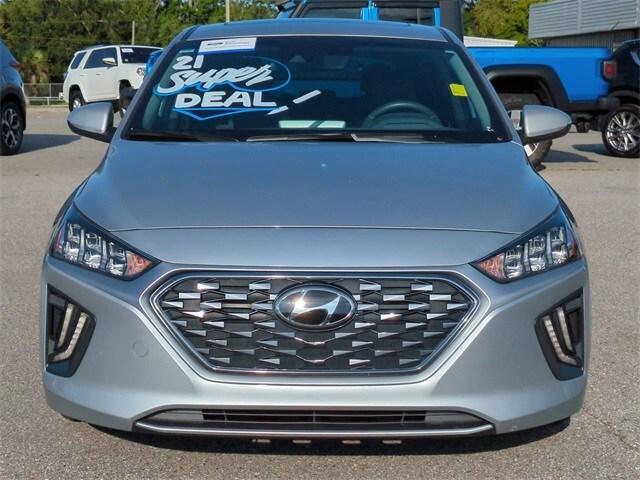 Photo of 2021 Stellar Silver Hyundai IONIQ Hybrid