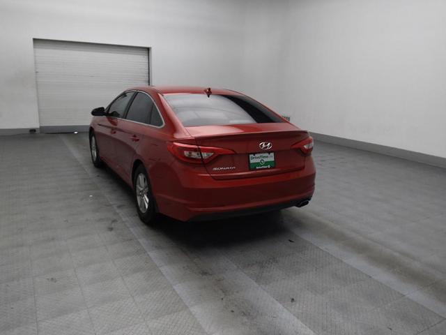 Photo of 2017 Scarlet Red Hyundai SONATA