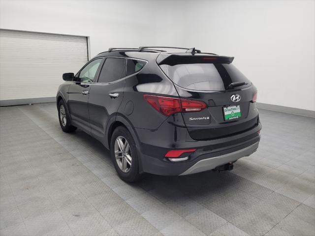 Photo of 2018 Twilight Black Hyundai Santa Fe Sport