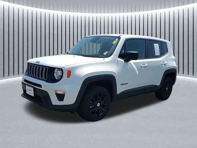 Photo of 2023 Alpine White Clearcoat Jeep Renegade