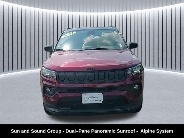 Photo of 2022 Velvet Red Pearlcoat Jeep Compass