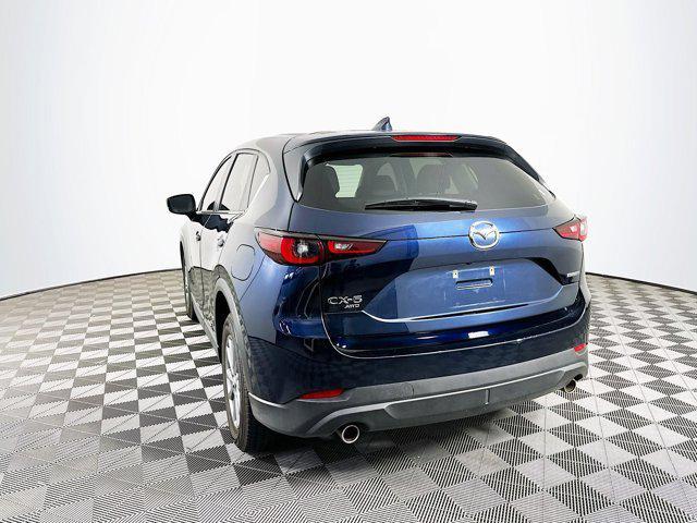 Photo of 2022 Deep Crystal Blue Mica Mazda CX-5