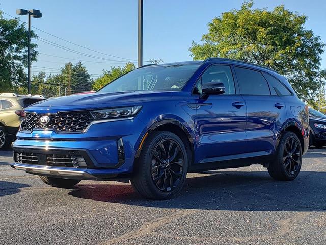 Photo of 2021 Sapphire Blue Kia Sorento