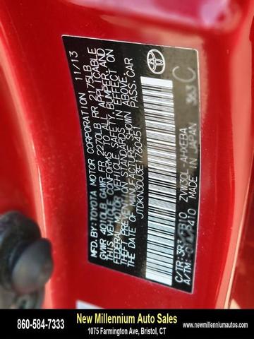 Photo of 2014 Red Toyota Prius