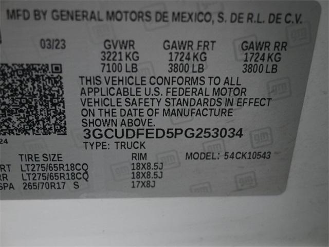 Photo of 2023 Summit White Chevrolet Silverado 1500