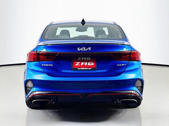 Photo of 2022 Sporty Blue Kia Forte