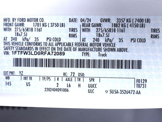 Photo of 2024 Oxford White Ford F-150