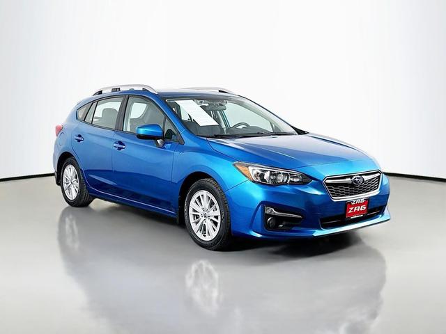 Photo of 2018 Island Blue Pearl Subaru Impreza