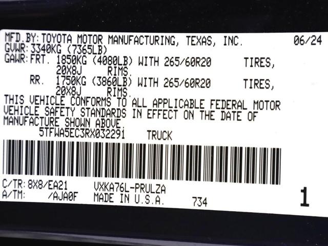 Photo of 2024 Blueprint Toyota Tundra
