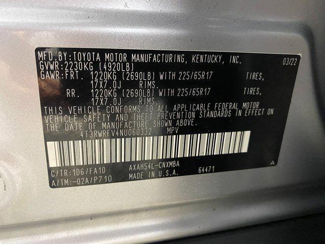 Photo of 2022 Silver Sky Metallic Toyota RAV4 Hybrid