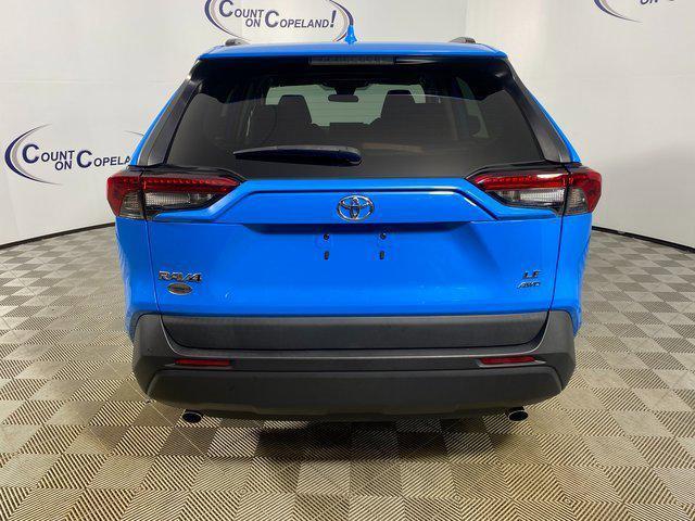 Photo of 2020 Blue Flame Toyota RAV4