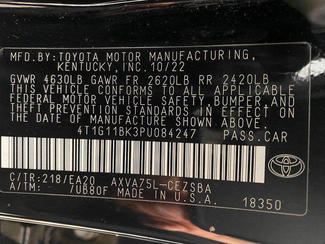 Photo of 2023 Midnight Black Metallic Toyota Camry