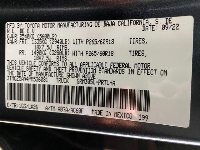 Photo of 2023 Magnetic Gray Metallic Toyota Tacoma