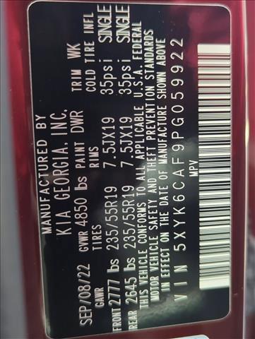 Photo of 2023 Dawning Red Kia Sportage