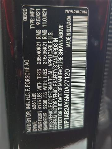 Photo of 2021 Black Porsche Cayenne