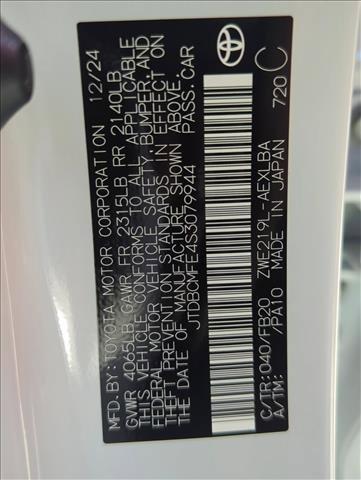 Photo of 2025 Ice Cap Toyota Corolla Hybrid
