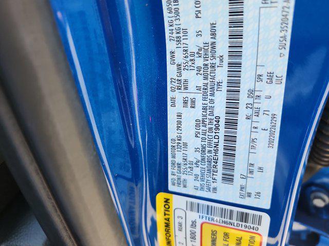 Photo of 2022 Velocity Blue Metallic Ford Ranger