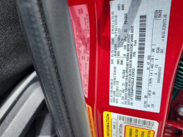 Photo of 2025 Ruby Red Metallic Tinted Clearcoat Ford Ranger