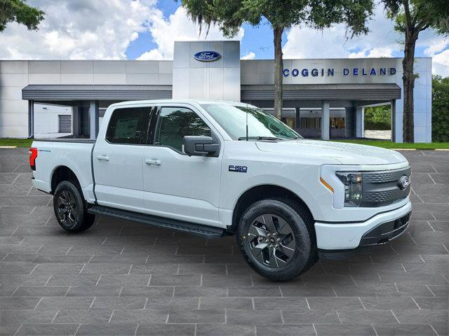 Photo of 2025 Space White Metallic Ford F-150 Lightning