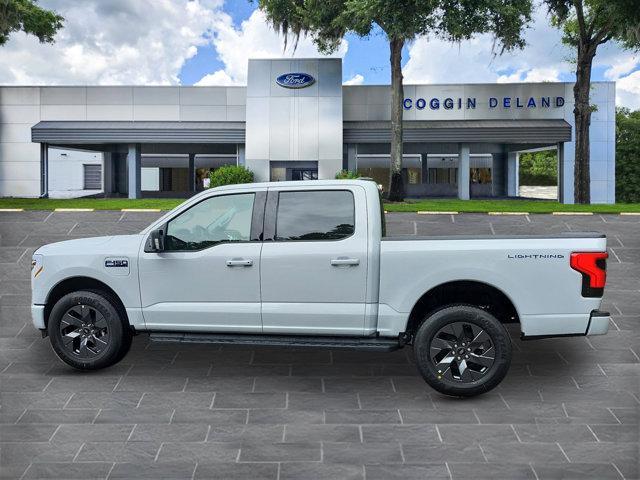 Photo of 2025 Space White Metallic Ford F-150 Lightning