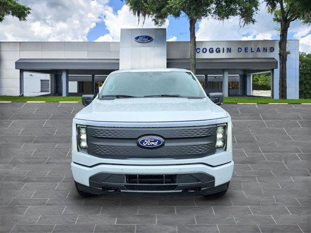 Photo of 2025 Space White Metallic Ford F-150 Lightning