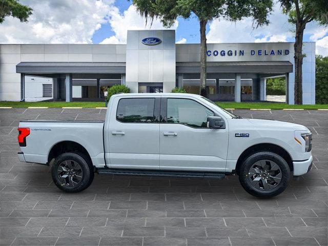 Photo of 2025 Space White Metallic Ford F-150 Lightning