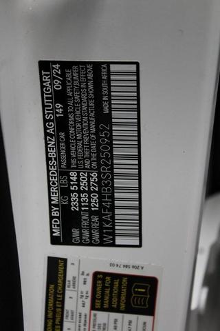 Photo of 2025 Polar White Mercedes-Benz C-Class