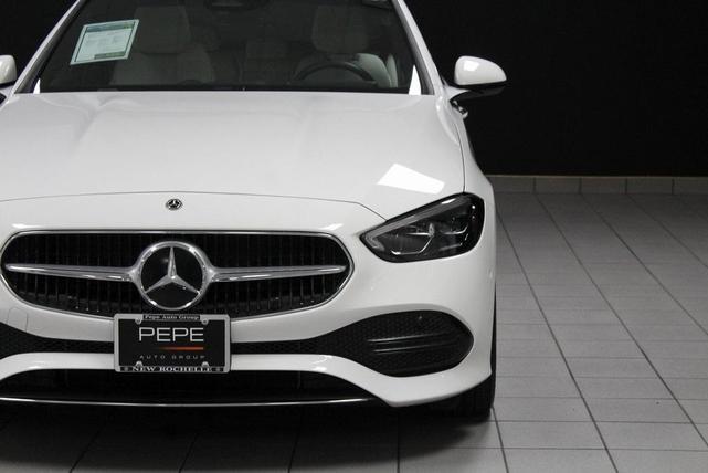 Photo of 2025 Polar White Mercedes-Benz C-Class