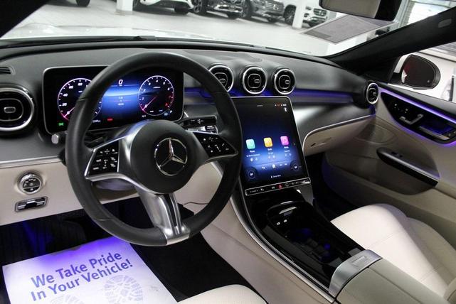 Photo of 2025 Polar White Mercedes-Benz C-Class