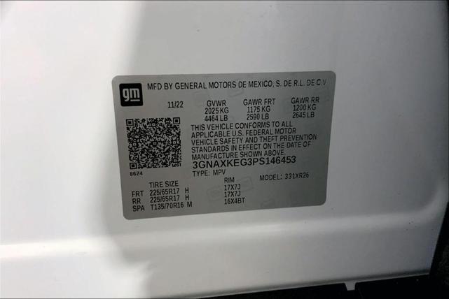 Photo of 2023 Summit White Chevrolet Equinox