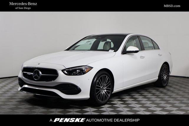 Photo of 2025 Polar White Mercedes-Benz C-Class