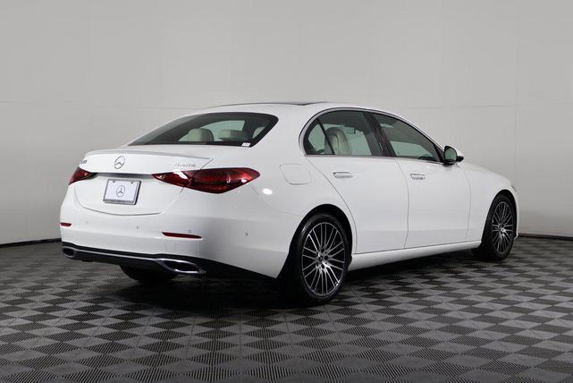Photo of 2025 Polar White Mercedes-Benz C-Class