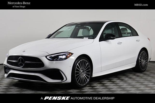 Photo of 2025 Polar White Mercedes-Benz C-Class