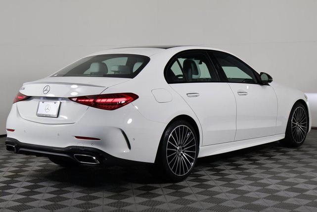 Photo of 2025 Polar White Mercedes-Benz C-Class