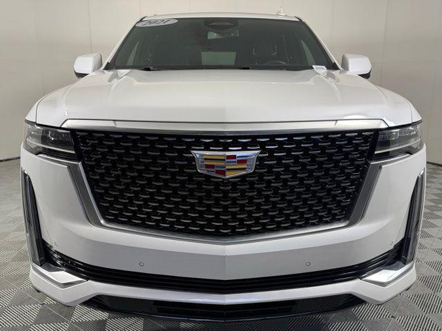 Photo of 2021 Crystal White Tricoat Cadillac Escalade