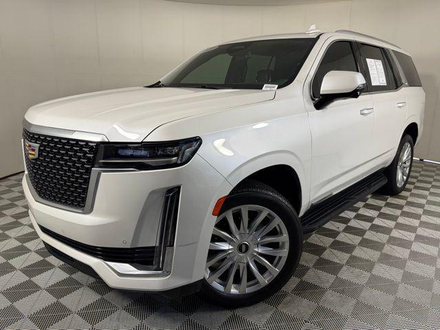Photo of 2021 Crystal White Tricoat Cadillac Escalade