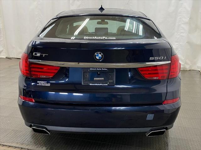 Photo of 2010 Blue BMW 550 Gran Turismo