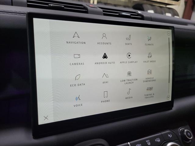 Photo of 2025 Santorini Black Metallic Land Rover Defender