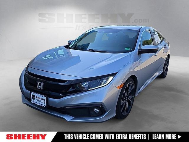 Photo of 2021 Lunar Silver Metallic Honda Civic