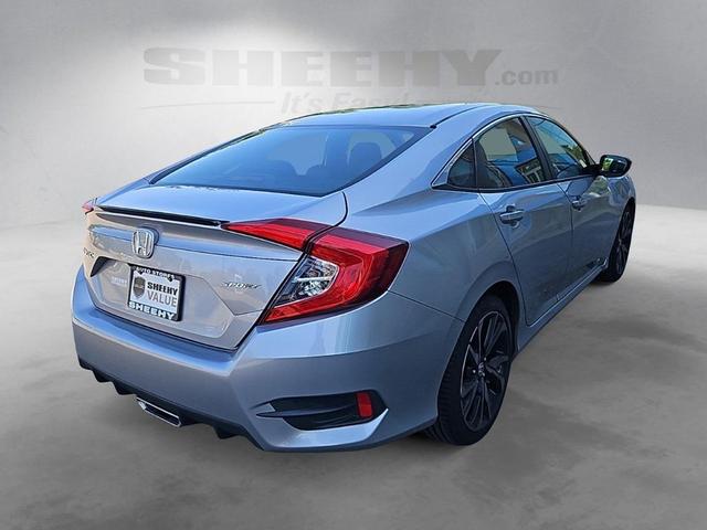 Photo of 2021 Lunar Silver Metallic Honda Civic