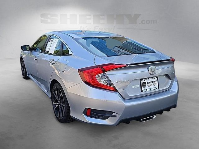 Photo of 2021 Lunar Silver Metallic Honda Civic