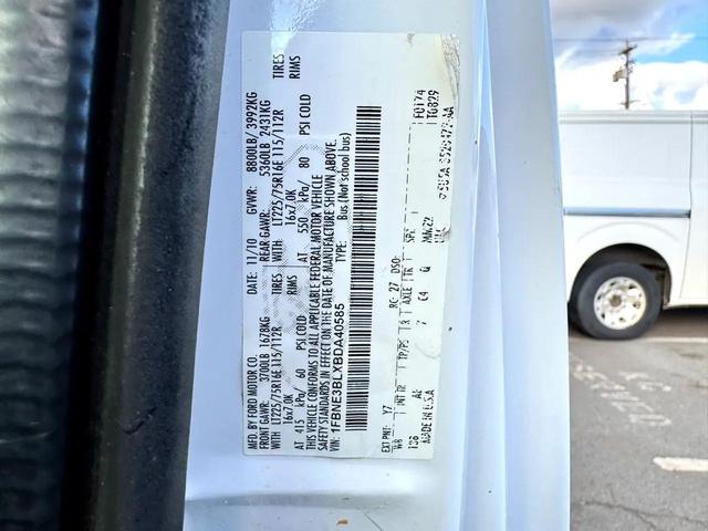 Photo of 2011 Oxford White Ford E350 Super Duty